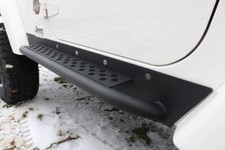 For Jeep Tj Rock Slider Wtube Step 97-06 Wrangler Tj Steel Black Textured Powde