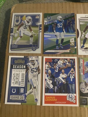 (15) Different Darius Leonard Lot #2 Indianapolis Colts