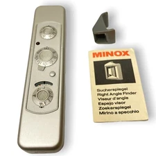 MINOX C Vintage Film Camera with Right Angle Viewer Attachment Instruction Book