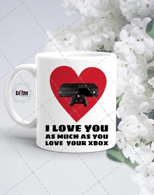 Geschenk für Xbox Tasse-Gamer I Love You So Much As You-Tasse Geburtstag oder Weihnachten