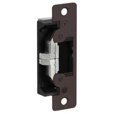 Adams Rite 7400-313 UltraLine Electric Strike Flat Faceplate, Dark Bronze