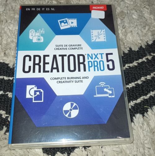 Roxio Creator NXT 5 Complete Burning and Creativity Suite Tested Windows - Picture 1 of 2