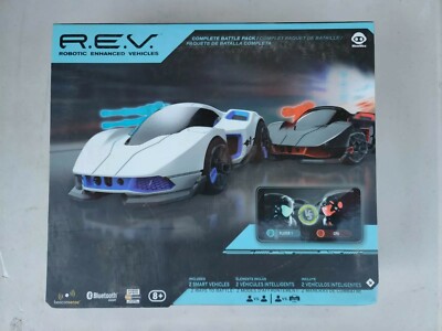 R.E.V. Robotic Enhanced Vehicles vehicle Set of 2 w/ smart ramp and power pack
