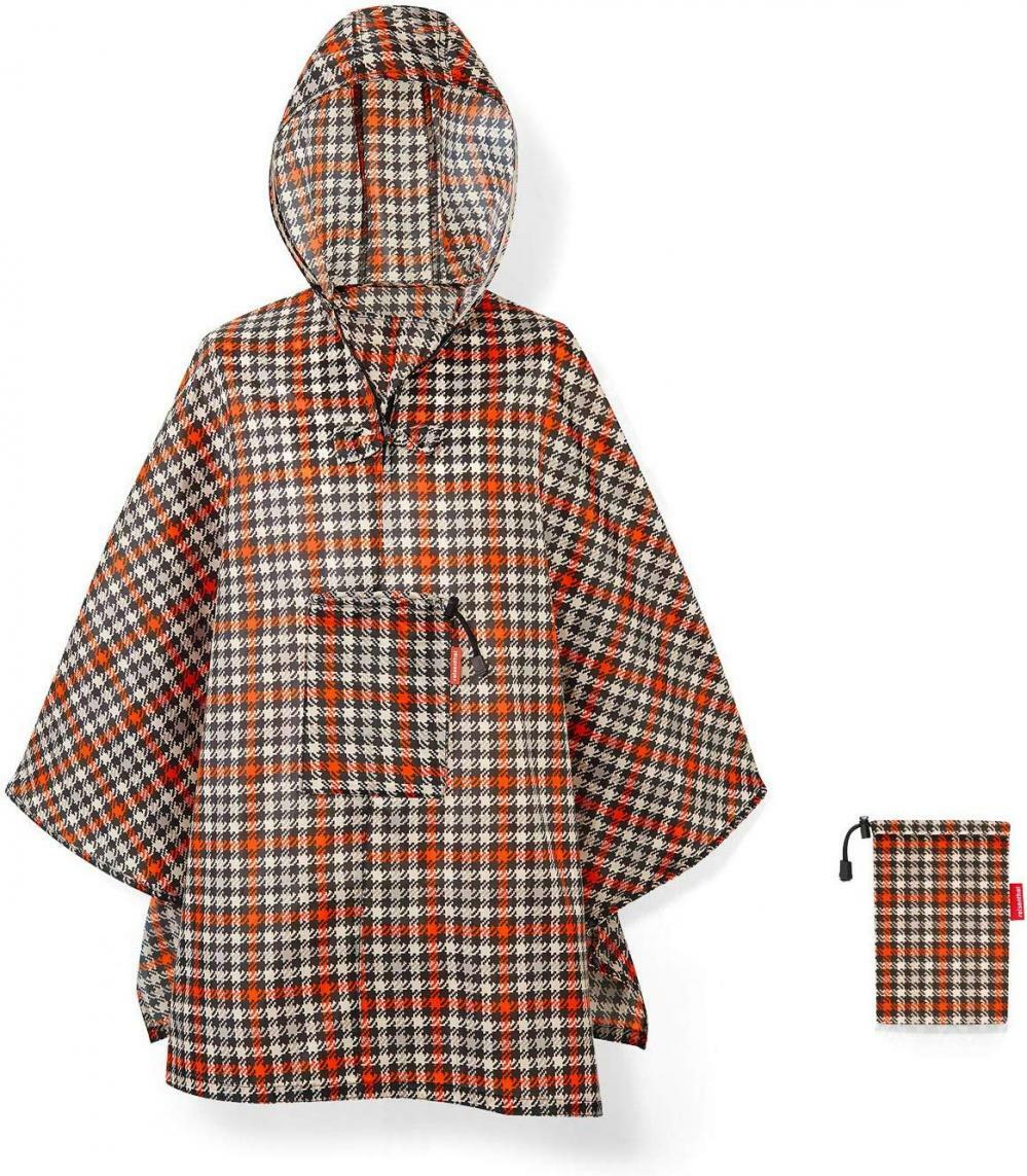 Reisenthel mini maxi poncho glencheck rosso MultiColoreeee Glencheck rosso Reisenthel mini maxi poncho glencheck rosso MultiColoreeee Glencheck rosso