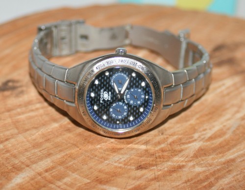 Fossil Blue BQ 9039 Men's Round Watch 