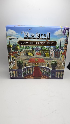 Ni No Kuni II 2 Revenant Kingdom Collector’s Edition 3D Papercraft Display