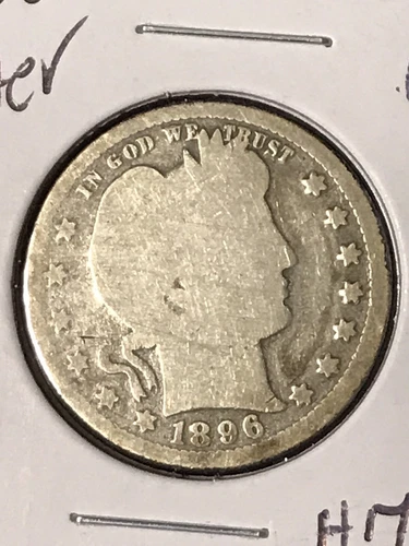 1896 Barber Quarter  G  **Tough Date*