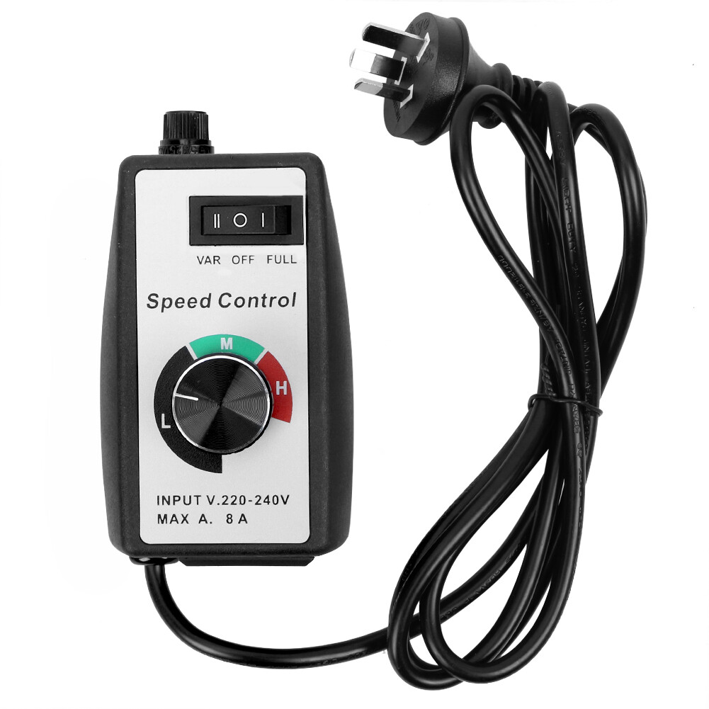 8A 220V240V Variable Speed Controller Control Motor Rheostat For