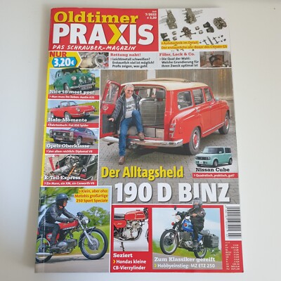 Oldtimer Praxis 07/2022 Juli, Fiat 850 Spider Austin A35 Diplomat V8 Cosworth V6