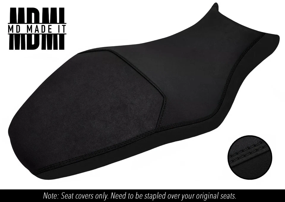 Couvre-Siège Vinyle Noir Personnalisé Dual Pour BMW G 310 GS 17-24 - Photo 1/4