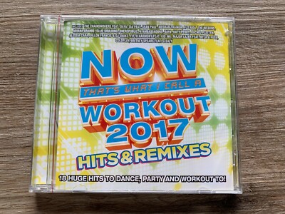 NOW WORKOUT 2017 HITS & REMIXES CD NEW & SEALED