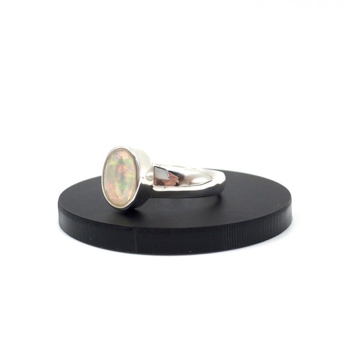 Anillo de plata 925 ópalo precioso ópalo facetado 1.73ct ópalo mujer joyería RW:59 - Imagen 12 de 20