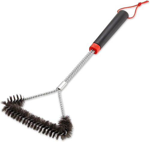 Weber Grill Brush - Three-Sided, Long, 46Cm Long, Perfect All-Rounder, with Non- - Picture 7 of 12