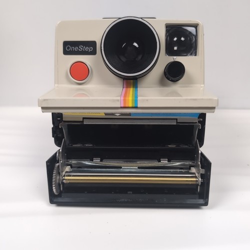 Polaroid Spirit One Step 600 Land Camera Rainbow Stripe - Picture 7 of 8