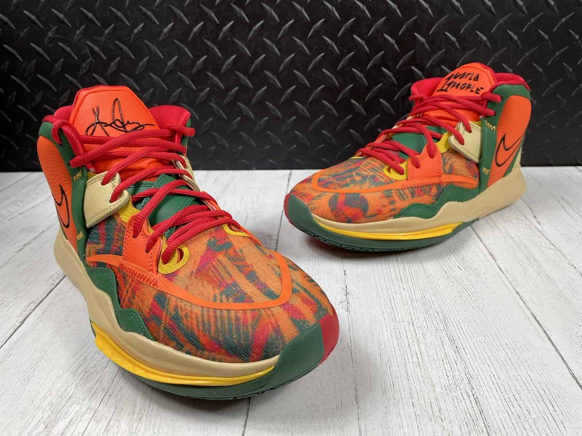 Mens Sz 9.5 -New Nike Kyrie Infinity '1 World 1 People' - DO9614