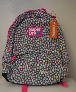 superdry floral backpack