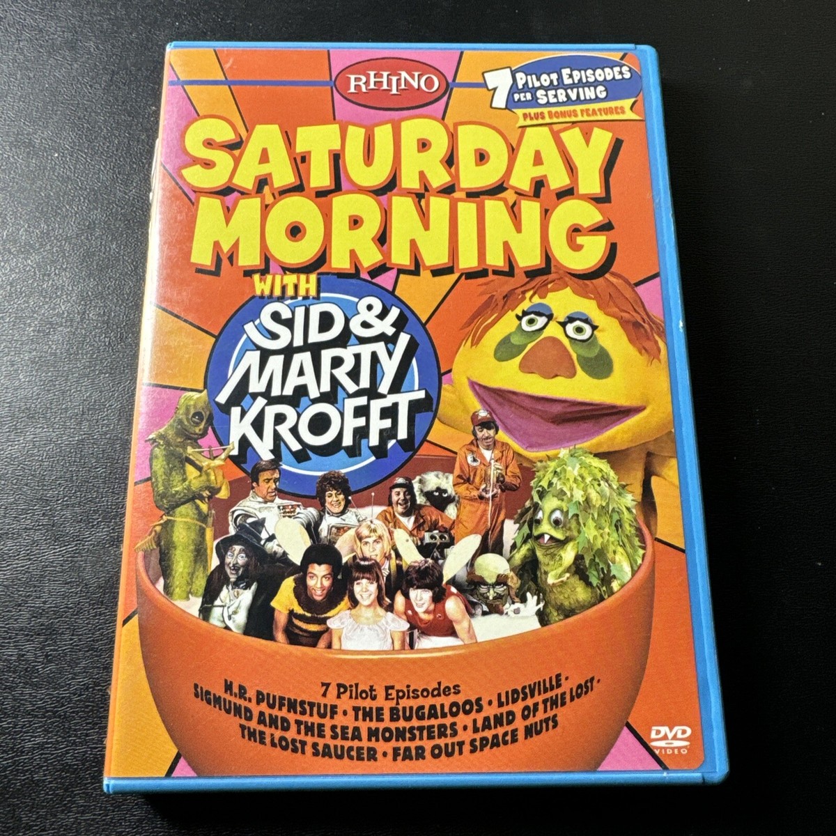 Saturday Morning with Sid and Marty Krofft (DVD, 2005) w/Insert