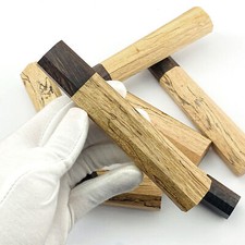 DIY Japanese-style Chef Kitchen Knife Handle Grain wood Octagonal Wooden Handles