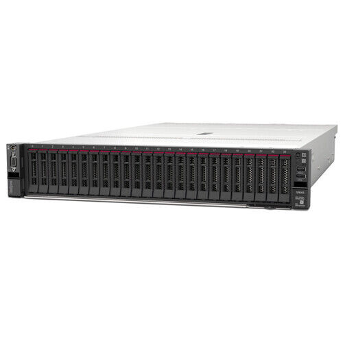 Lenovo ThinkSystem SR665 Server 24X2.5"(8XNVME)/9440-8I/2X1800W EPYC 7002/7003 - Picture 1 of 1