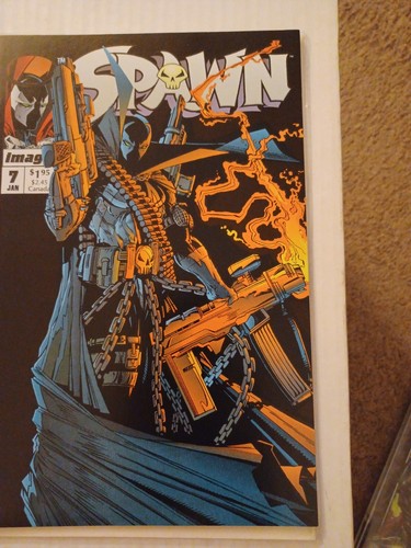 SPAWN (#7) (1993) Y MALDICIÓN DE DESOVE (#3) (1996) IMAGEN MCFARLANE EDICIÓN DIRECTA - Imagen 4 de 11