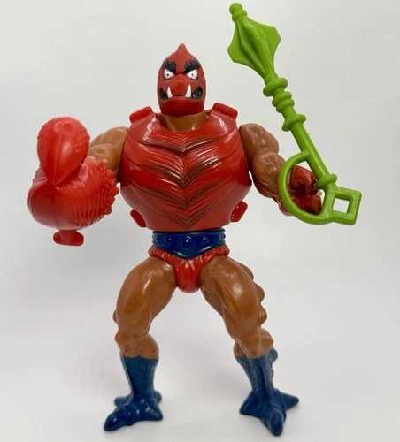 Vintage Clawful Masters Of The Universe He-Man  Figure Mattel MOTU