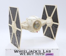 Imperial Tie Fighter WHITE 100% Complete Star Wars 1978 Vintage Kenner Vehicle