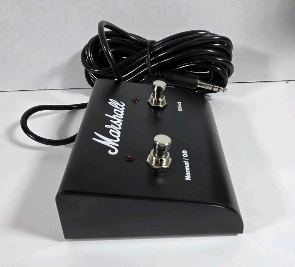 Interruptor de pie de dos botones con LED Marshall Amplification PEDL-90009 Foto 4 de 4