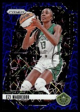 2024 Panini Prizm WNBA Blue Velocity Prizms #50 Ezi Magbegor