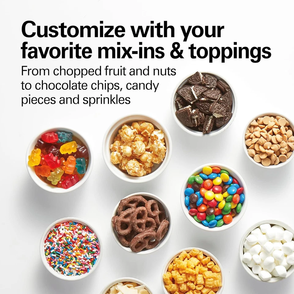 Hamilton Beach Máquina de Helados Eléctrica Automática, Yogur Congelado, Sorbete, Natillas Foto 2 de 4