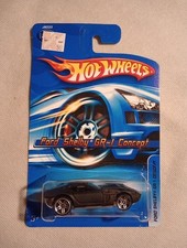 Hot Wheels 2006 Ford Shelby GR-1 Concept J8033 Flat Black mainline Malaysia PR5 
