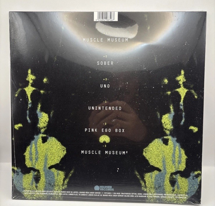 LP MUSE Muscle Museum EP (ELECTRIC TEAL Vinyl, RSD 2026) SEALED IN