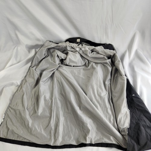 XL Marithe Francois Girbaud Rain Coat Jacket Hood PVC Nylon 35527 - Picture 3 of 6
