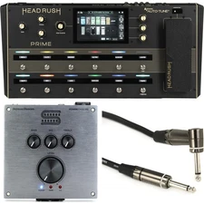 Headrush Prime Guitar Multi-effect/Amp Modeler/Vocal Processor Unit and Seymour