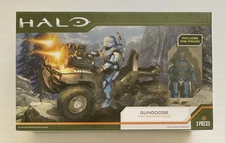 Halo Gungoose + Spartan Celox 3 Pieces + Action Figure Jazwares 2021 New World