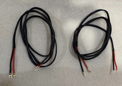 pair of two audioquest rocket44 speaker cable 10ft