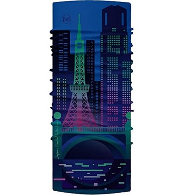 Buff Multifunctional Neckwear Japan Limited TOKYO NIGHTS GREEN One Size