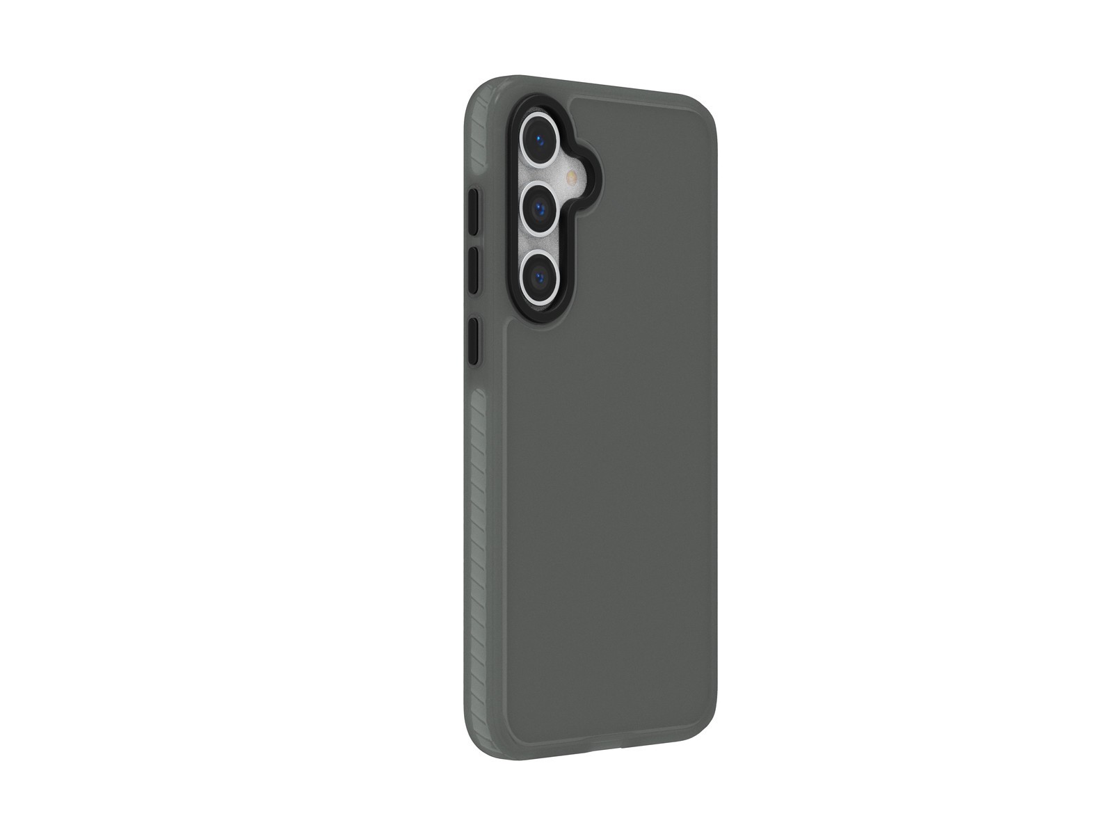 ISY ISC-2506, Задняя крышка, Samsung, Galaxy A55 5G, Дымчатый, черный