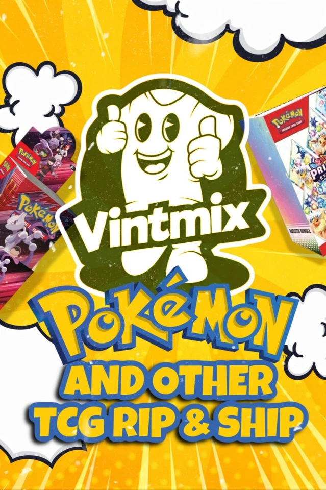 POKEMON & OTHER TCG RIP & SHIP