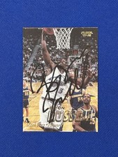 1997-98 Fleer Bryon Russell #46 Signed Auto Autograph Z