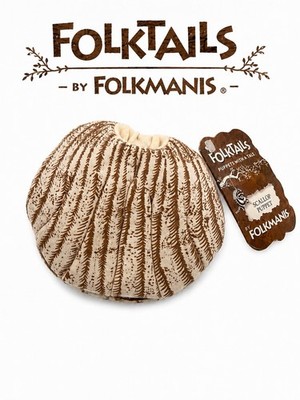 Vtg Folktails by Folkmanis SCALLOP Hand/Finger Puppet w/Eyes Clam Mollusk NWT