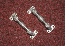 Double Elephant Face Door Pull Brass Animal Theme Kitchen Door Handle Pair RD535