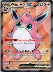 Wigglytuff ex 187/165 Scarlet & Violet 151