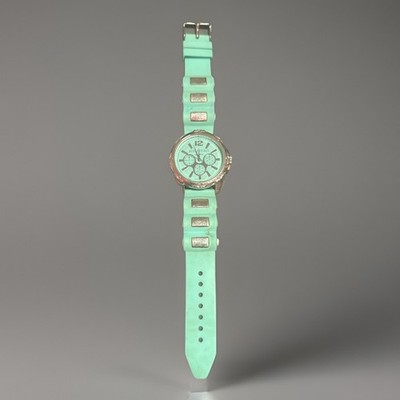    Aéropostale Mint Green Fashion Watch Model 1799 Estate Find