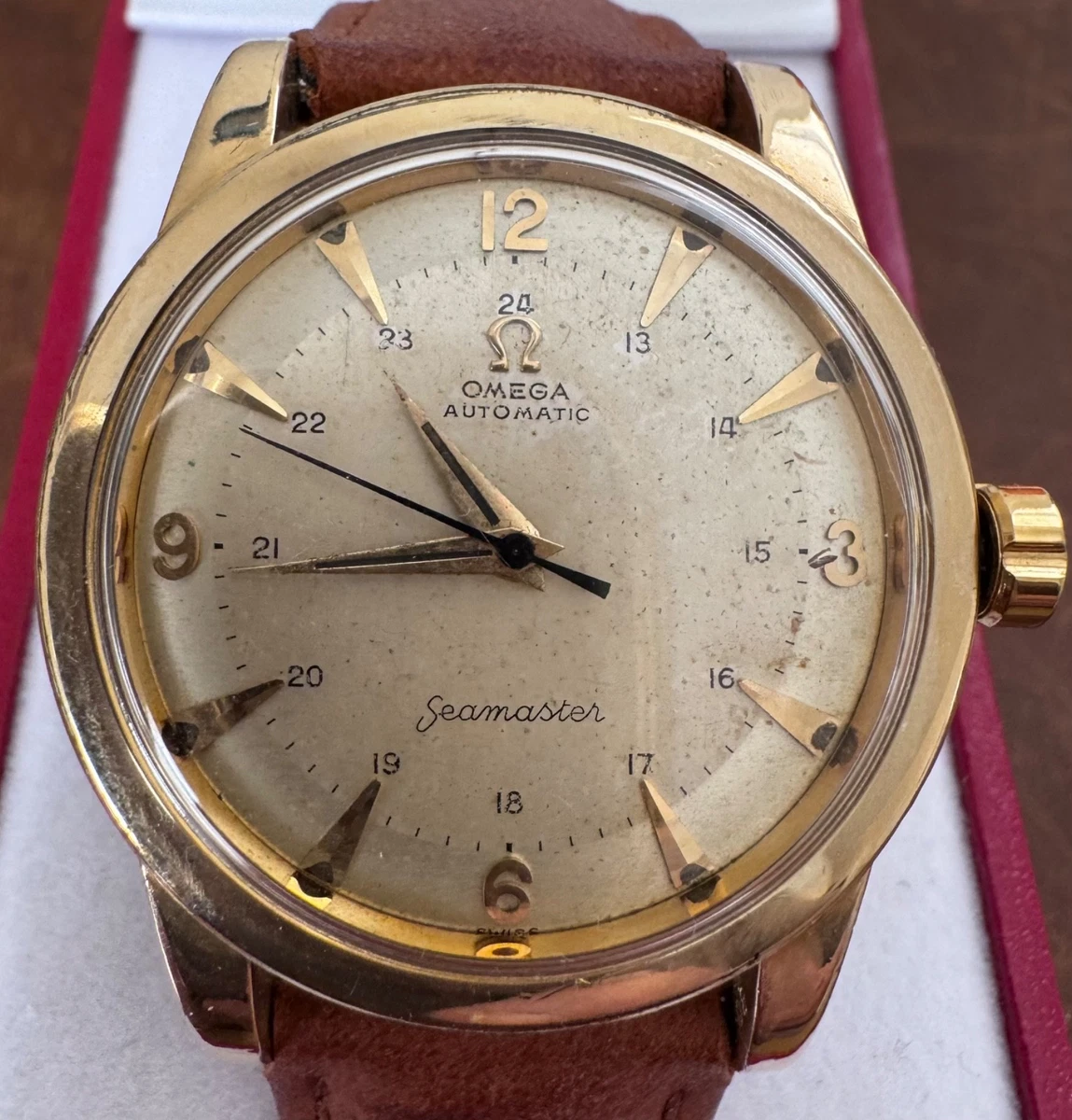 k*p様 OMEGA Seamaster Automatic 本体 ジャンク OMEGA Seamaster Wristwatches 1950-1959 for sale | eBay