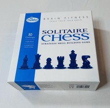 Think fun Brain Fitness Solitaire Chess 80 Ch...