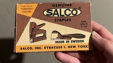 Salco Staples Vintage Used Some Missing.
