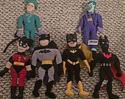 Warner Bros. Studio Store DC Comics Batman: The Animated Series Plush Toys Lot