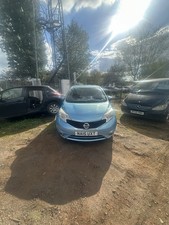 Nissan Note 2015/2020 Front Bumper Complete with Fog Lights  In Blue no grill 