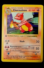 Pokémon TCG Charmeleon Prima Edizione, Set Base, Carta Vintage 1999 24/102 LP
