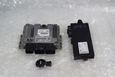 2012 MINI Cooper Engine computer ignition key ECM ECU DME CAS 8600123 A/T Auto
